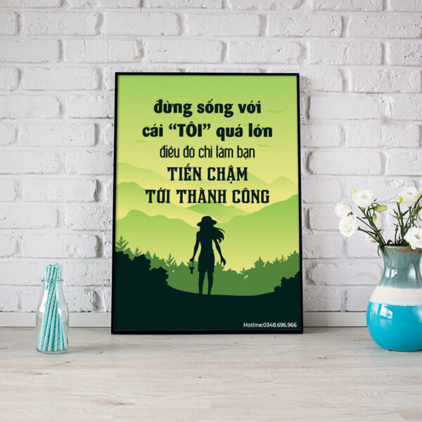 Đừng sống với cái 'tôi' quá lớn, điều đó chỉ làm bạn tiến chậm tới thành công