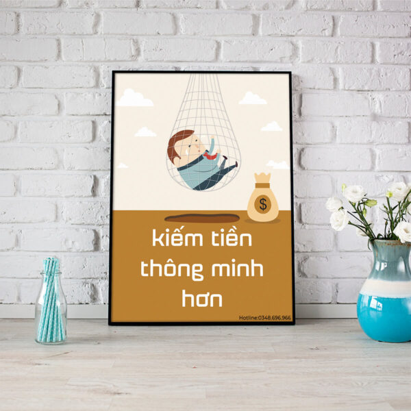 Tranh văn phòng: Kiếm tiền thông minh hơn