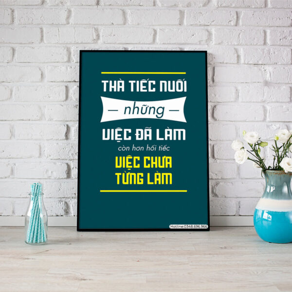 Thà tiếc nuối những việc đã làm còn hơn hối tiếc việc chưa từng làm